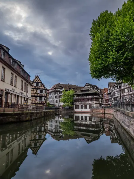 Petite França em STrasbourg Alsácia — Fotografia de Stock