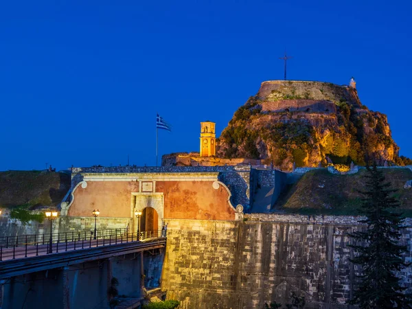 Vieux château de Corfou ville — Photo