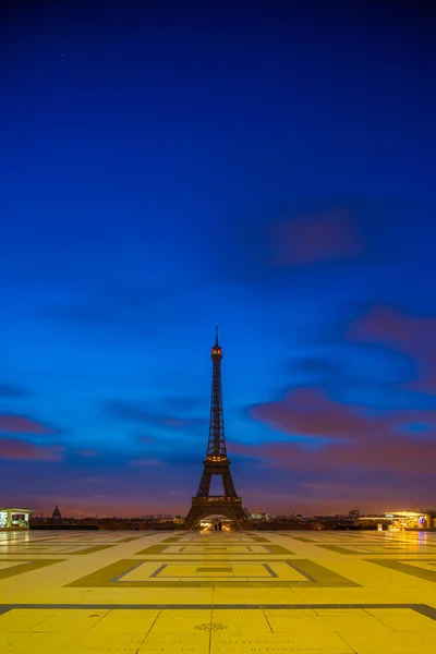 Tracadero plein in Parijs — Stockfoto