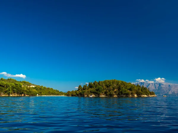 Lefkas 'taki Skorpios Adası — Stok fotoğraf