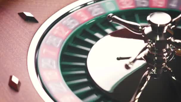 테이블 슬로우 포커스 Casino Selective Focus — 비디오