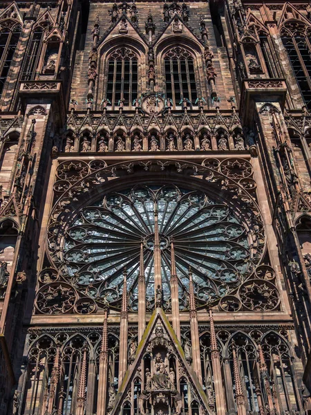 Notre Dane Strasbourg Cathedral Alsace France — Stock Photo, Image