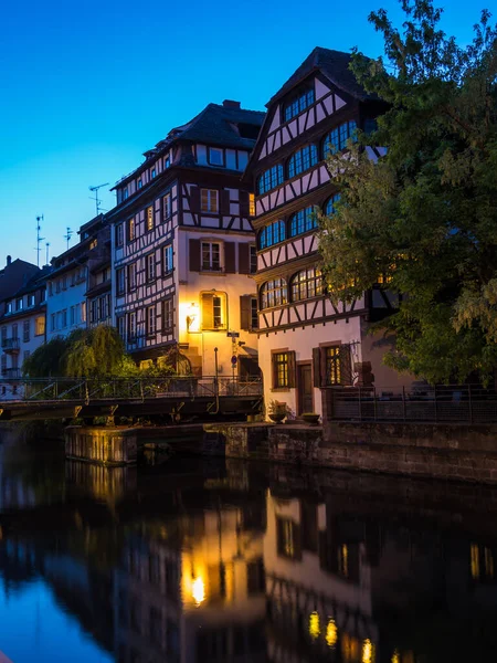 Petite France Area Estrasburgo Alsácia — Fotografia de Stock