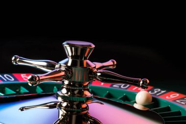 Kumarhanedeki rulet masası Seçici Odak