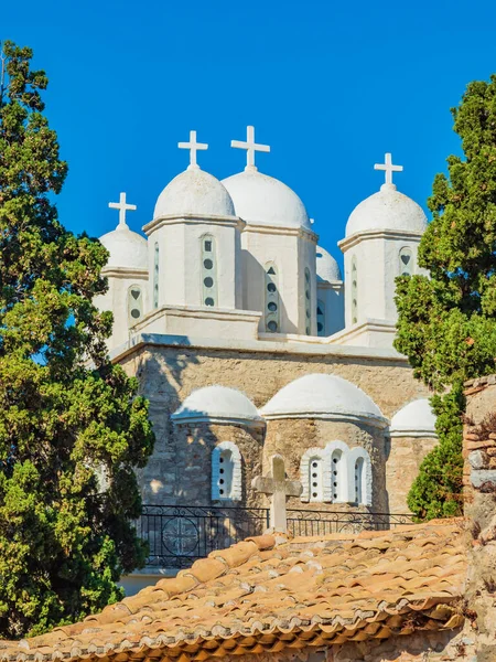 Uvnitř Hradu Coroni Řecku — Stock fotografie