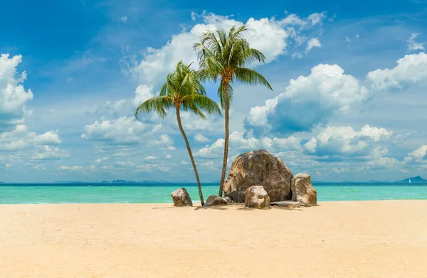 Fantastisk Tropisk Strand Lanscape — Stockfoto