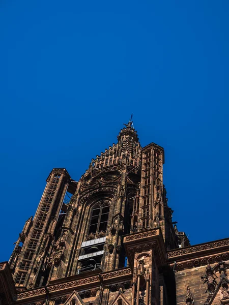 Notre Dane Strasbourg Cathedral Alsace France — Stock Photo, Image