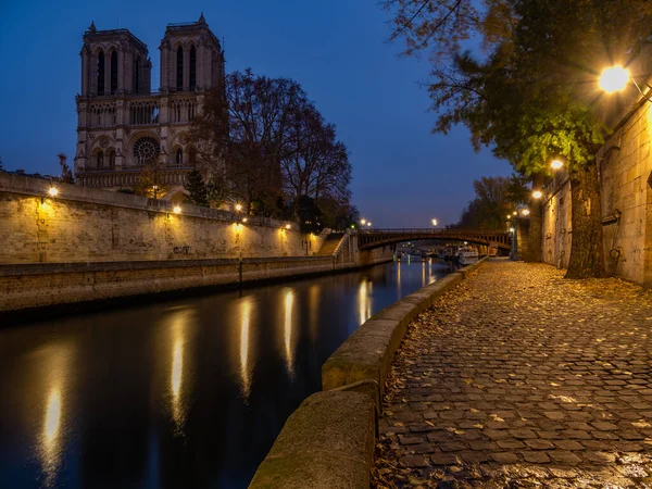 Notre Dame Paris Voor Brand — Stockfoto