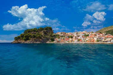 Epirus 'taki Yunan köyü Parga