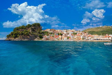 Epirus 'taki Yunan köyü Parga