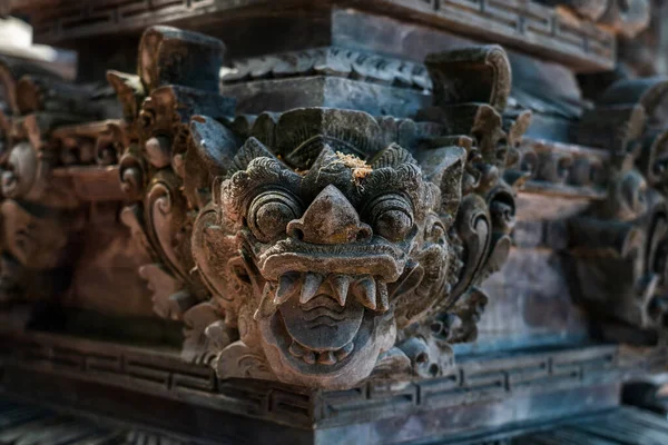 Statue Templ Bali Indonesia — Stock Photo, Image