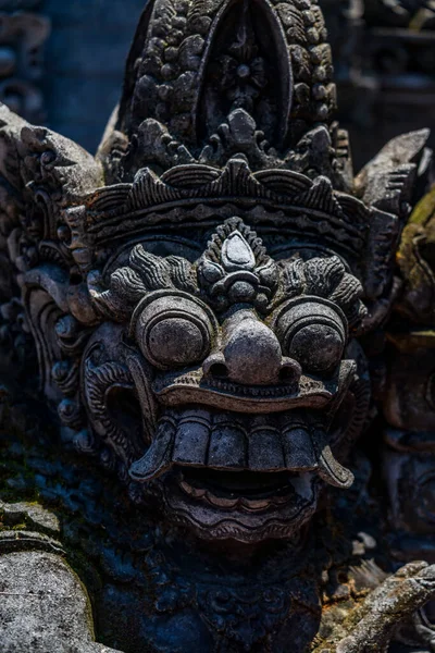 Statue Tempel Bali Indonesien — Stockfoto