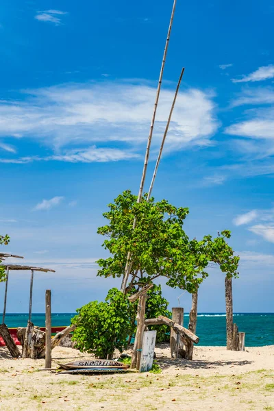 Παραλία Τζέρμαν Στο Μπαλί Της Ινδονησίας — Φωτογραφία Αρχείου