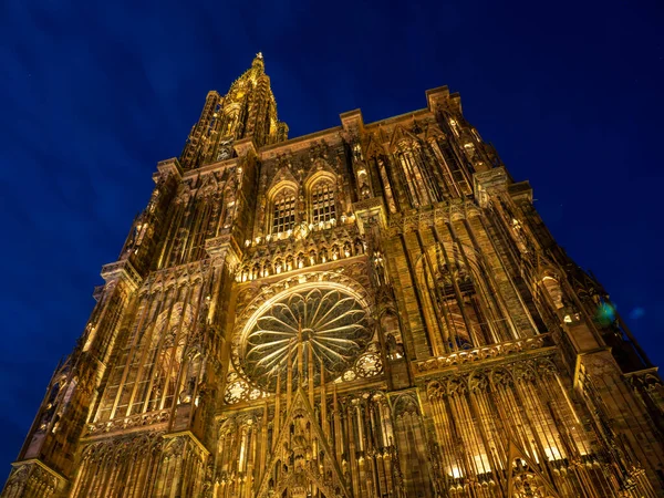 Cathedral Notre Dame Strasbourg Γαλλία — Φωτογραφία Αρχείου