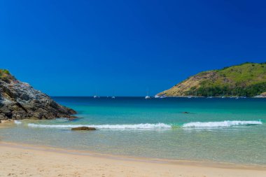 Phuket Tayland 'daki Nai Harn Plajı