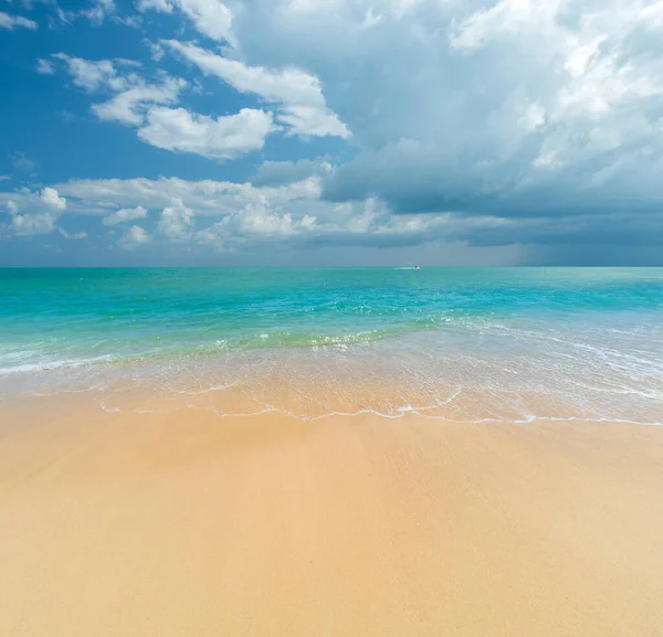 Paisaje Playa Tropical Arenosa — Foto de Stock