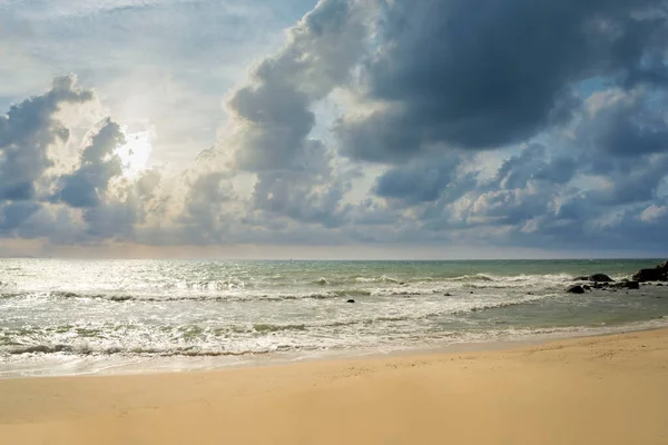 熱帯の砂浜の風景 — ストック写真