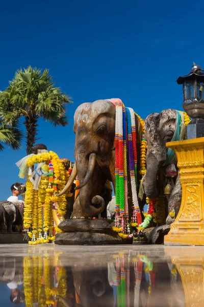 Phrom Thep Cape Temple Rawai Phuket Thailand — Stock Photo, Image