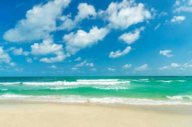 Tayland 'daki Koh Samui adasındaki Chaweng plajı.