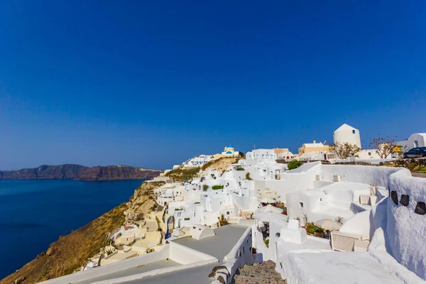 Uitzicht Oia Santorini Eiland Griekenland — Stockfoto