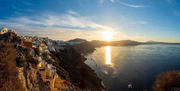 Oia Dans Île Santorin Grèce — Photo