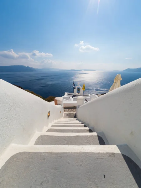 Eglise Oia Sur Île Santorin Grèce — Photo