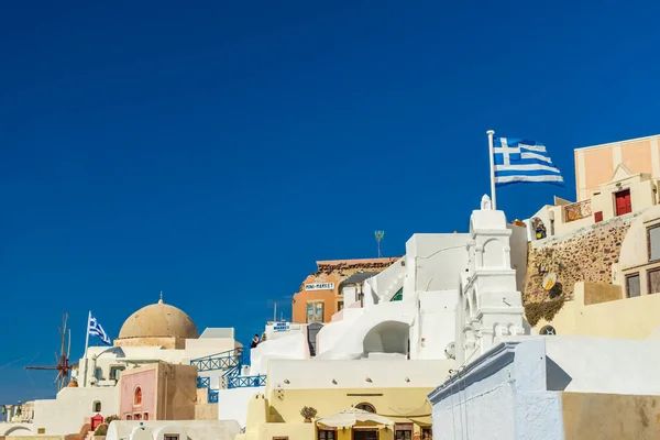 Oia Auf Santorin Griechenland — Stockfoto