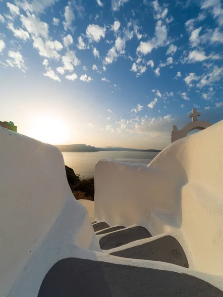 Oia Auf Santorin Griechenland — Stockfoto