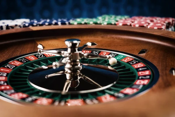 Kumarhanedeki rulet masası Seçici Odak