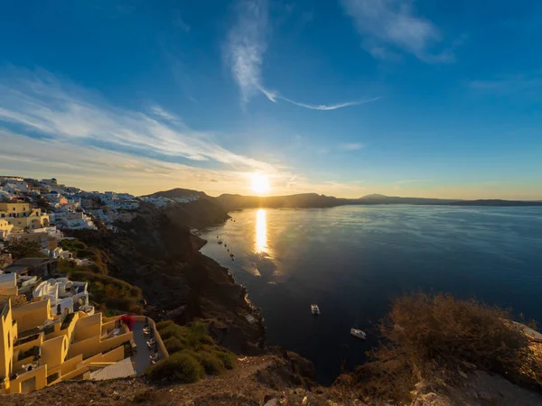 Oia Auf Santorin Griechenland — Stockfoto