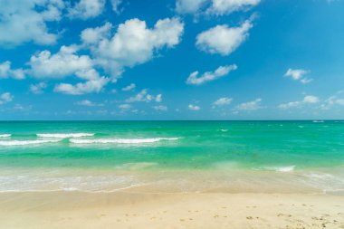 Tayland 'daki Koh Samui adasındaki Chaweng plajı.