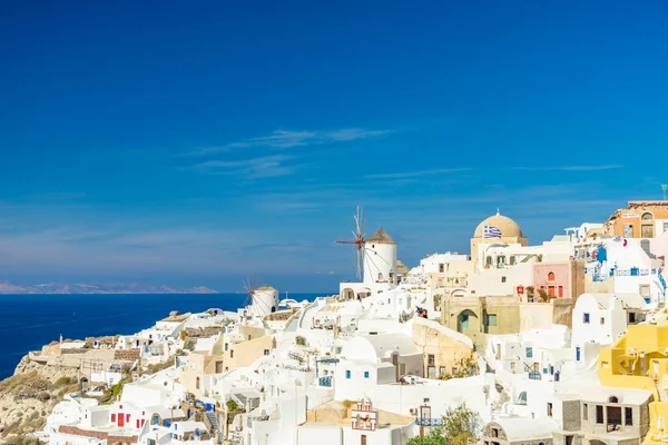 Veduta Oia Sull Isola Santorini Grecia — Foto Stock