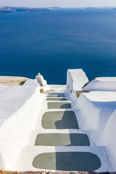 サントリーニ島のオア島の眺めギリシャ — ストック写真