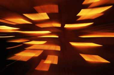 Soyut parlayan ışık hareketi arkaplan olarak kullanışlıdır