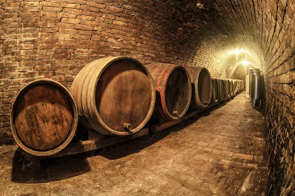 Wine Barrels Wine Vaults Order — Stock Photo, Image