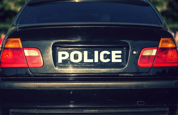 Деталь Американской Полицейской Машины — стоковое фото