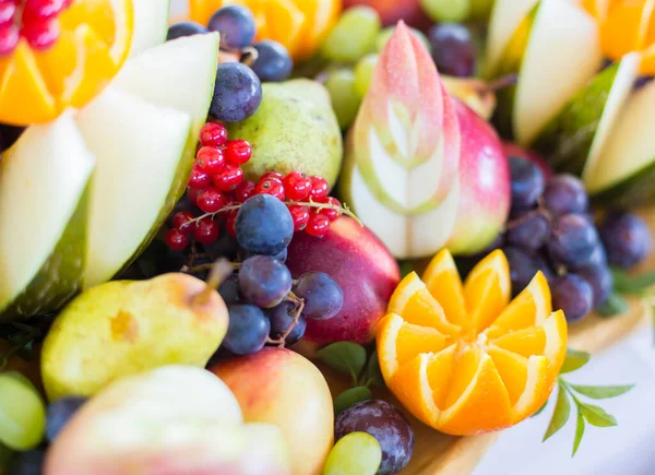 Colorful Varios Heap Fruits — Stock Photo, Image