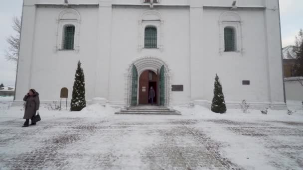 Cattedrale del Cremlino del Colomna — Video Stock