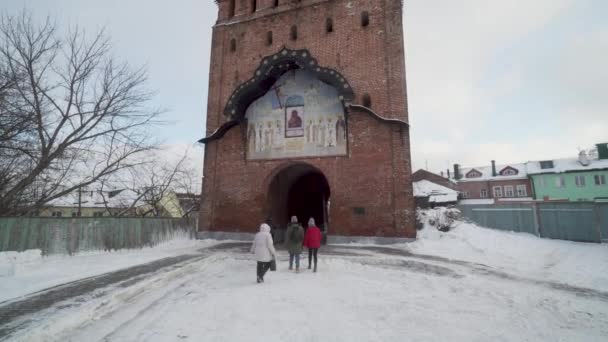 Kolomna Kreml věž — Stock video