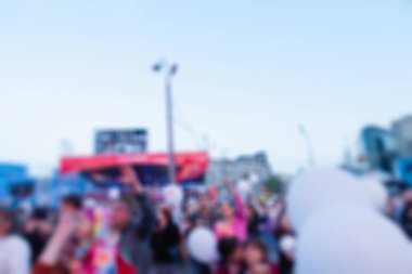 Festival konser göstermek Tema bulanıklık arka plan
