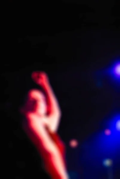 フラメンコ ダンサーは、背景をぼかし — ストック写真