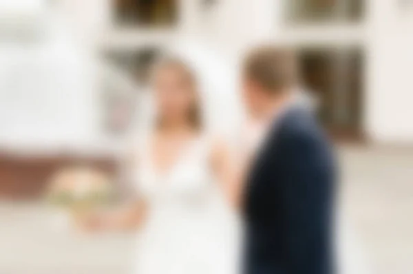 Wedding day theme blur background — Stock Photo, Image