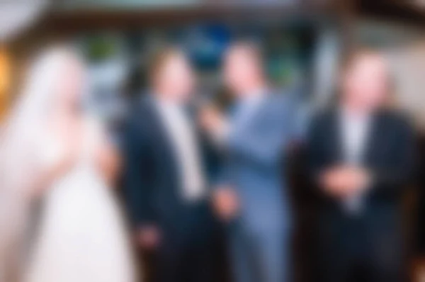 Svatební den téma rozostření pozadí — Stock fotografie