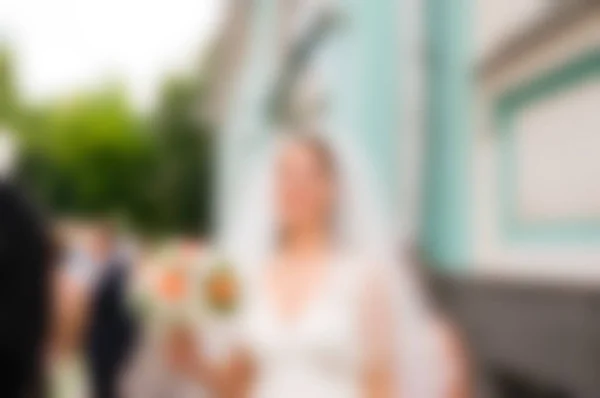 Wedding day theme blur background — Stock Photo, Image