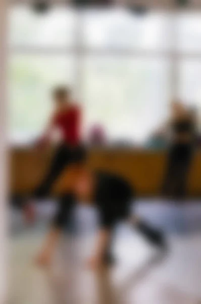 Scuola di danza tema sfocatura sfondo — Foto Stock