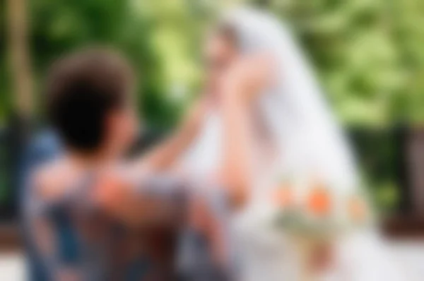 Wedding day theme blur background — Stock Photo, Image