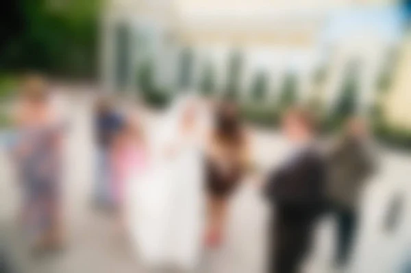 Wedding day theme blur background — Stock Photo, Image