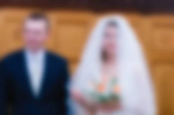 Bröllop dag tema oskärpa bakgrund — Stockfoto