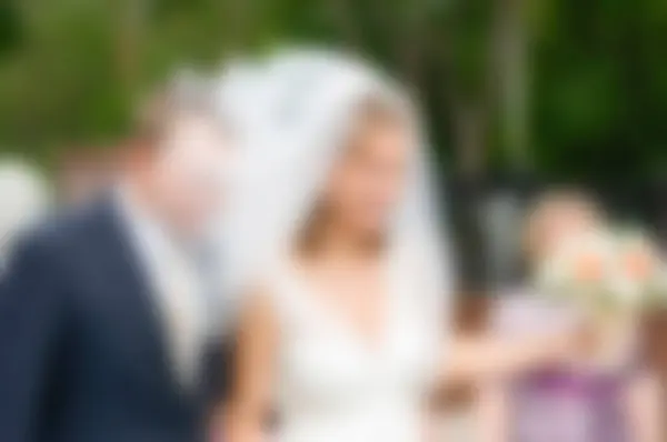 Wedding day theme blur background — Stock Photo, Image