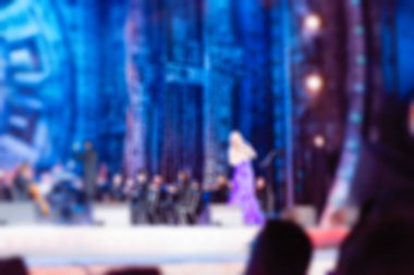 Festival konser göstermek Tema bulanıklık arka plan
